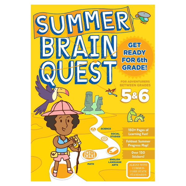 Brain Quest Get Ready For Grade 6 Summer Workbook