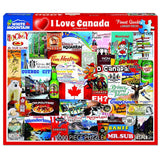White Mountain 1000pc Puzzle - I Love Canada
