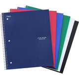 Five Star Ruled Notebook Coil-Bound 8.5x11" 200pg (Assorted Colours)