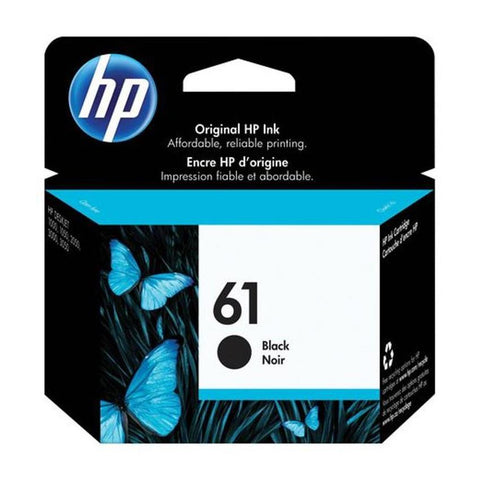 HP Printer Ink Cartridge 61 Black