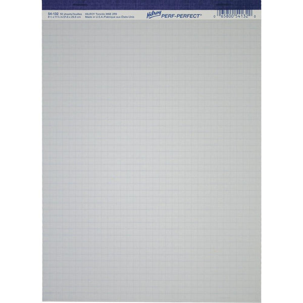 Hilroy Perf-Perfect Writing Pad - Grid