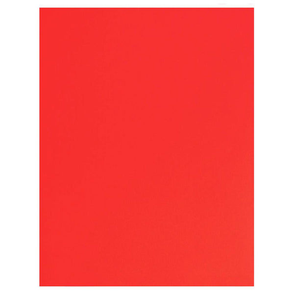 Hilroy 22x28" 4-ply Poster/Bristol Board, Red