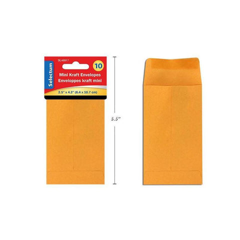Midoco.ca: Selectum Coin Envelope Kraft 10/pk #2
