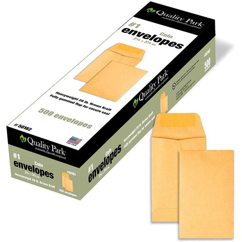 Quality Park Coin Envelopes #1 500pk